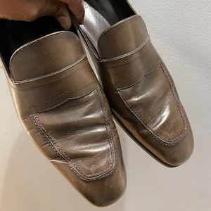 Massimo Dutti Elegant Loafer shoes Brown Sz 45